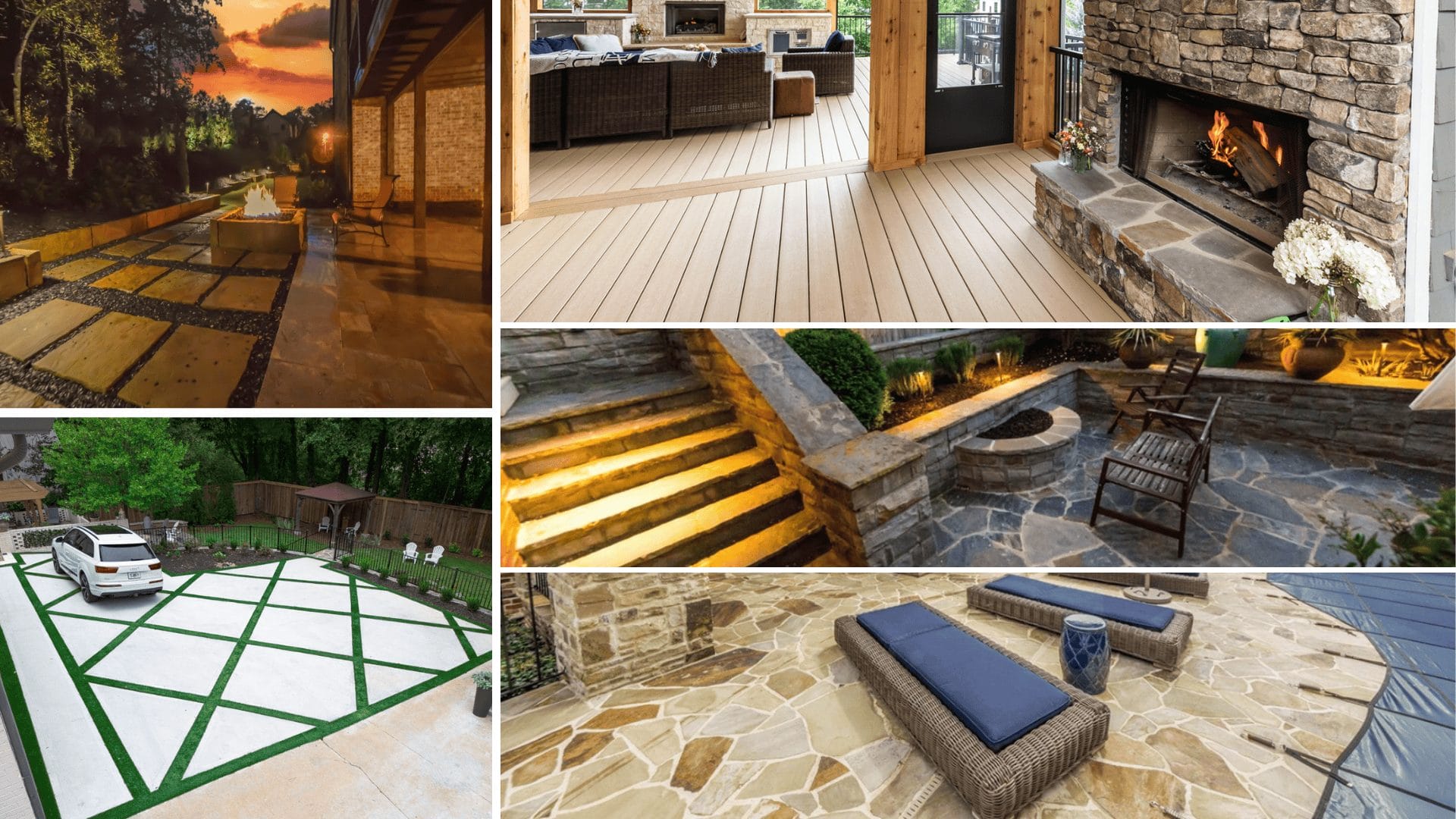 Outside Floor Covering Alternatives: From Natural Stone to Composite Decking
